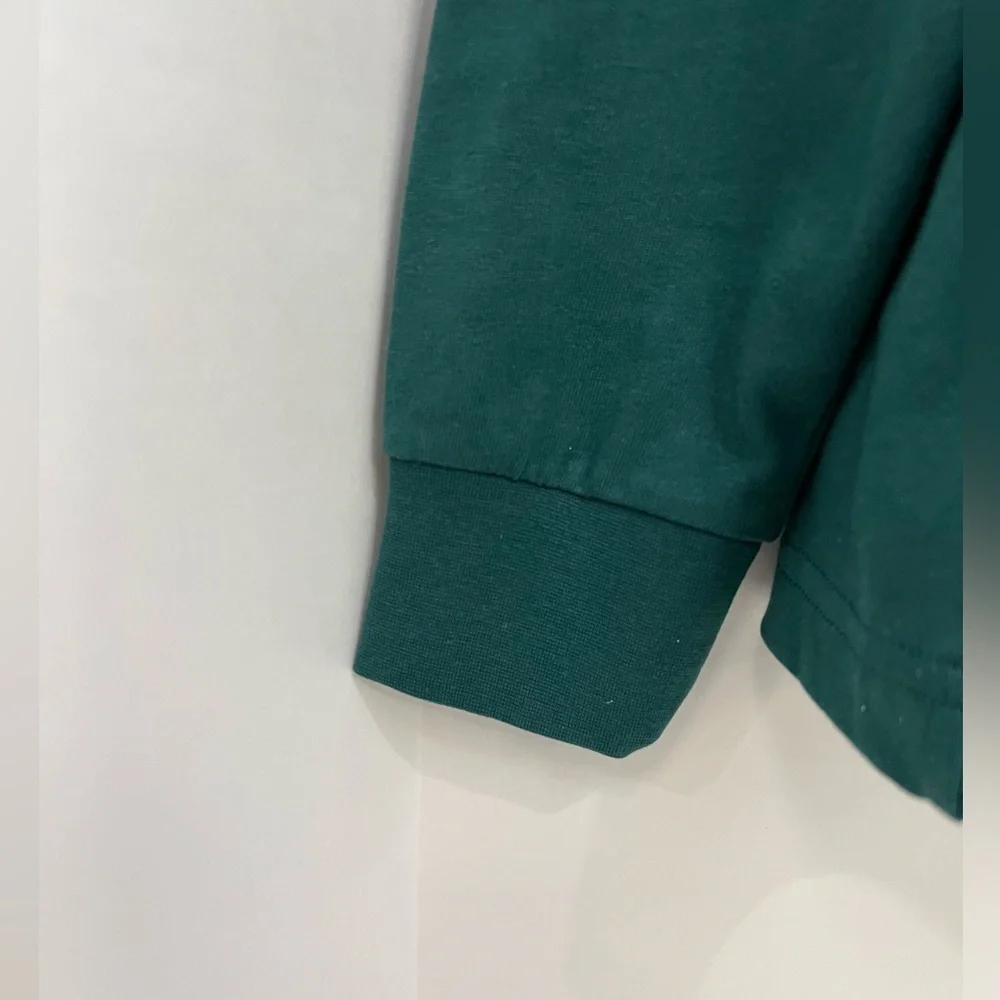 Converse Green Crewneck Sweater with Relaxed Fit